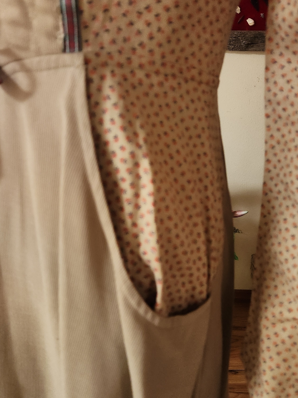 Dreamy 70s Gunne Sax Prairie Dress Corduroy-Style Bodice Size 8 - Picture 10 of 15